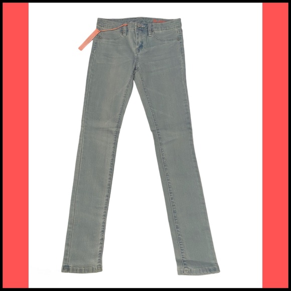 NWT BLANK NYC GIRLS SUPER SKINNY FADED DENIM JEANS Sz 12 - Picture 2 of 7